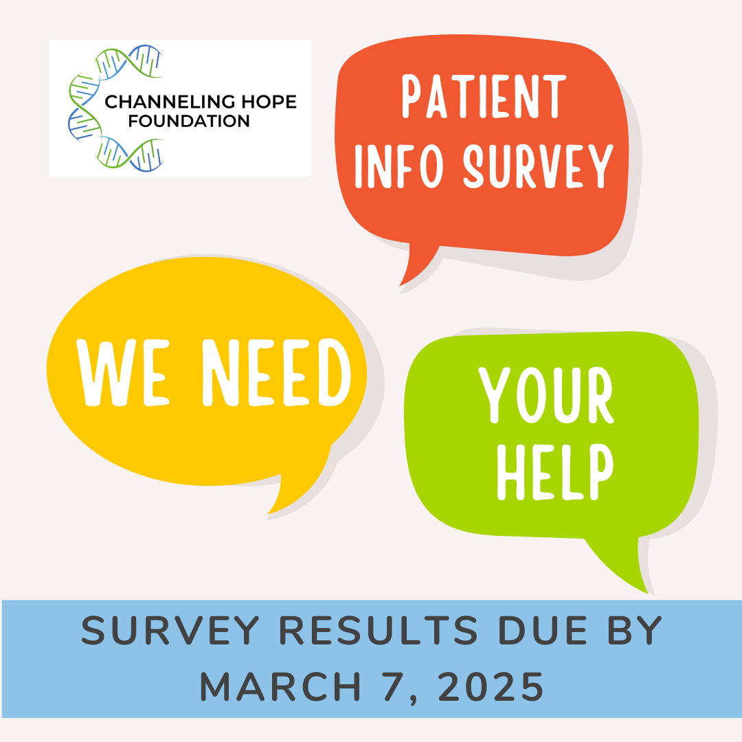 Patient Families: We Need Your Help!